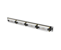 LANBERG Patch Panel 24 Port 1U Kat.6 czarny PPU6-1024-B - 457375 - zdjęcie 5